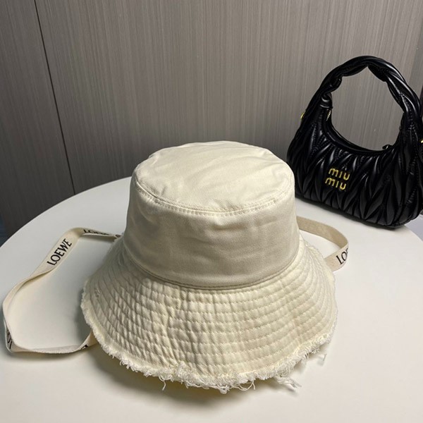 ロエベ フィッシャーマンハット 激安 ロゴ オシャレ loy10995
